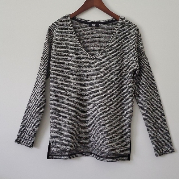 PAIGE Sweaters - Paige Cotton blend Tweed Pullover Sweater Size XS